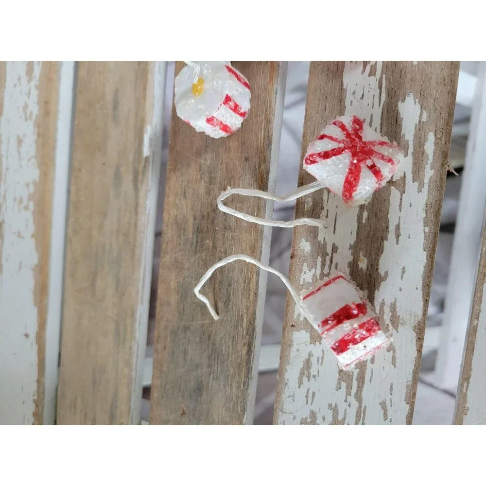 Sugar‎ candy cane candy peppermint vintage styrofoa